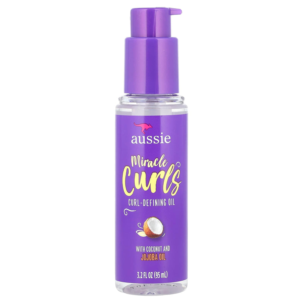 Aussie, Miracle Curls, Curl-Defining Oil, 3.2 fl oz (95 ml)