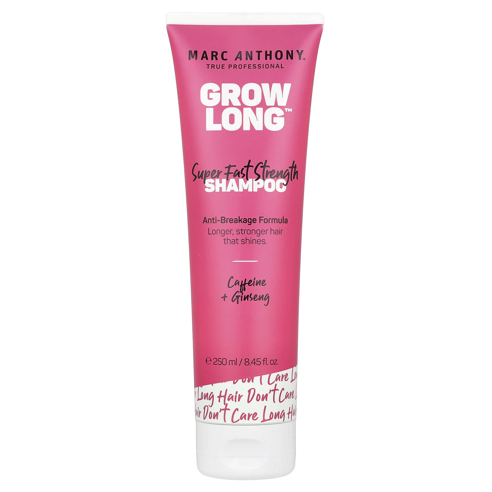 Marc Anthony, Grow Long™, Super Fast Strength Shampoo, Caffeine + Ginseng, 8.45 fl oz (250 ml)