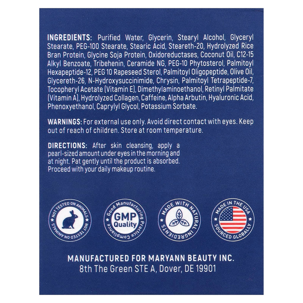 MaryAnn Organics, Multivitamin Eye Cream, Antioxidant Formula , 1.7 fl oz (50 ml)