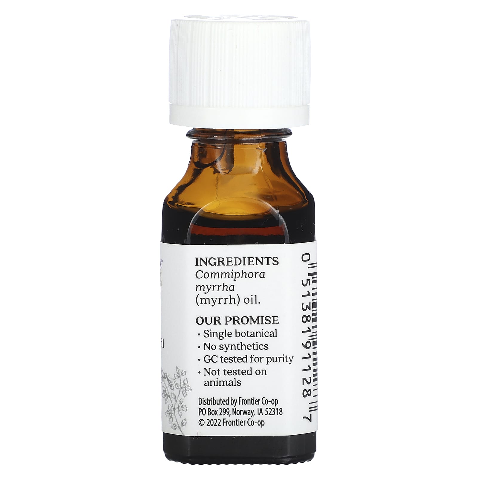 Aura Cacia, Pure Essential Oil, Myrrh, 0.5 fl oz (15 ml)