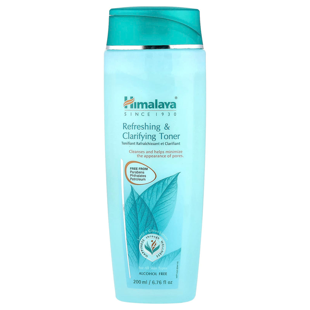 Himalaya, Refreshing & Clarifying Toner, All Skin Types, Lentil and Citrus Lemon, 6.76 oz (200 ml)