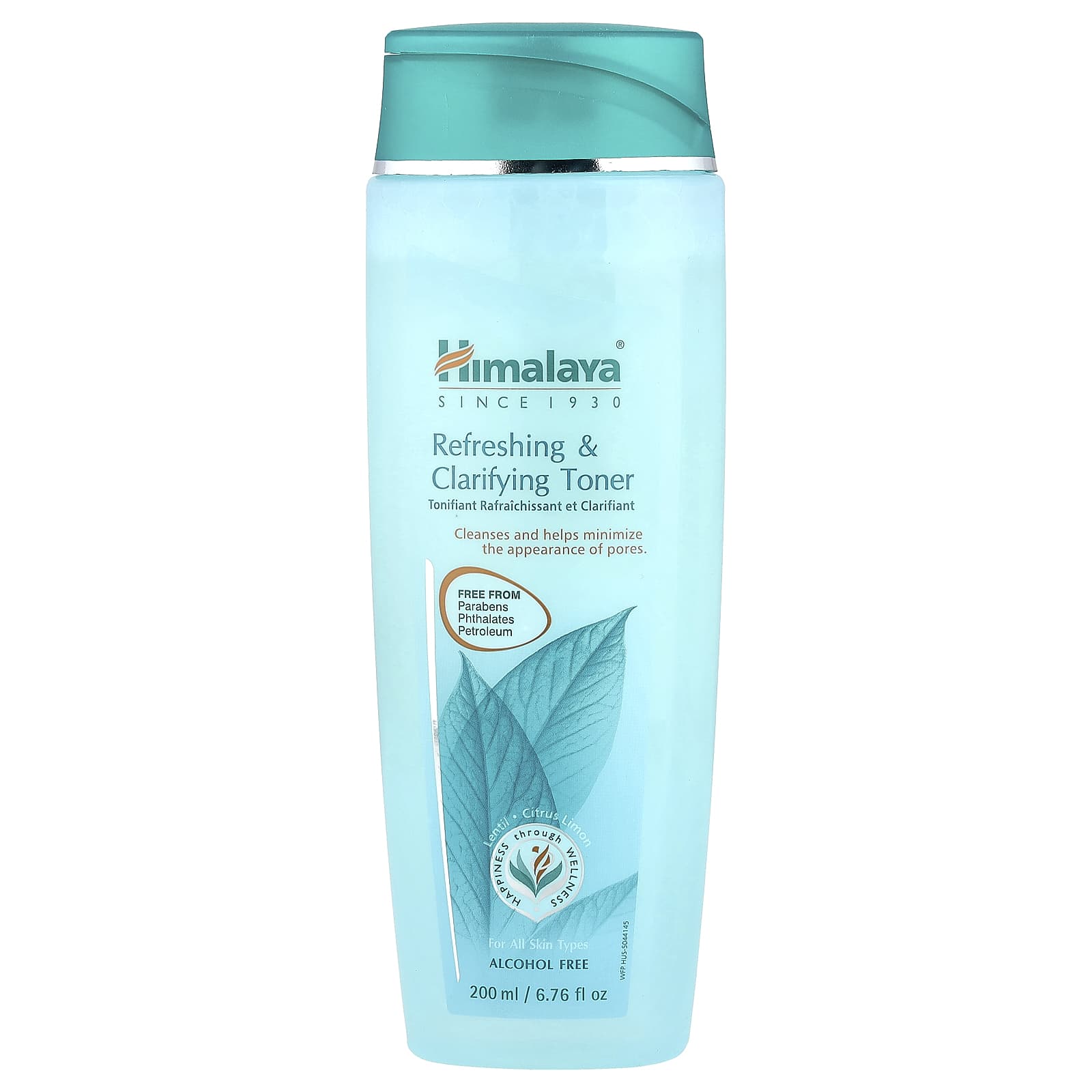 Himalaya, Refreshing & Clarifying Toner, All Skin Types, Lentil and Citrus Lemon, 6.76 oz (200 ml)
