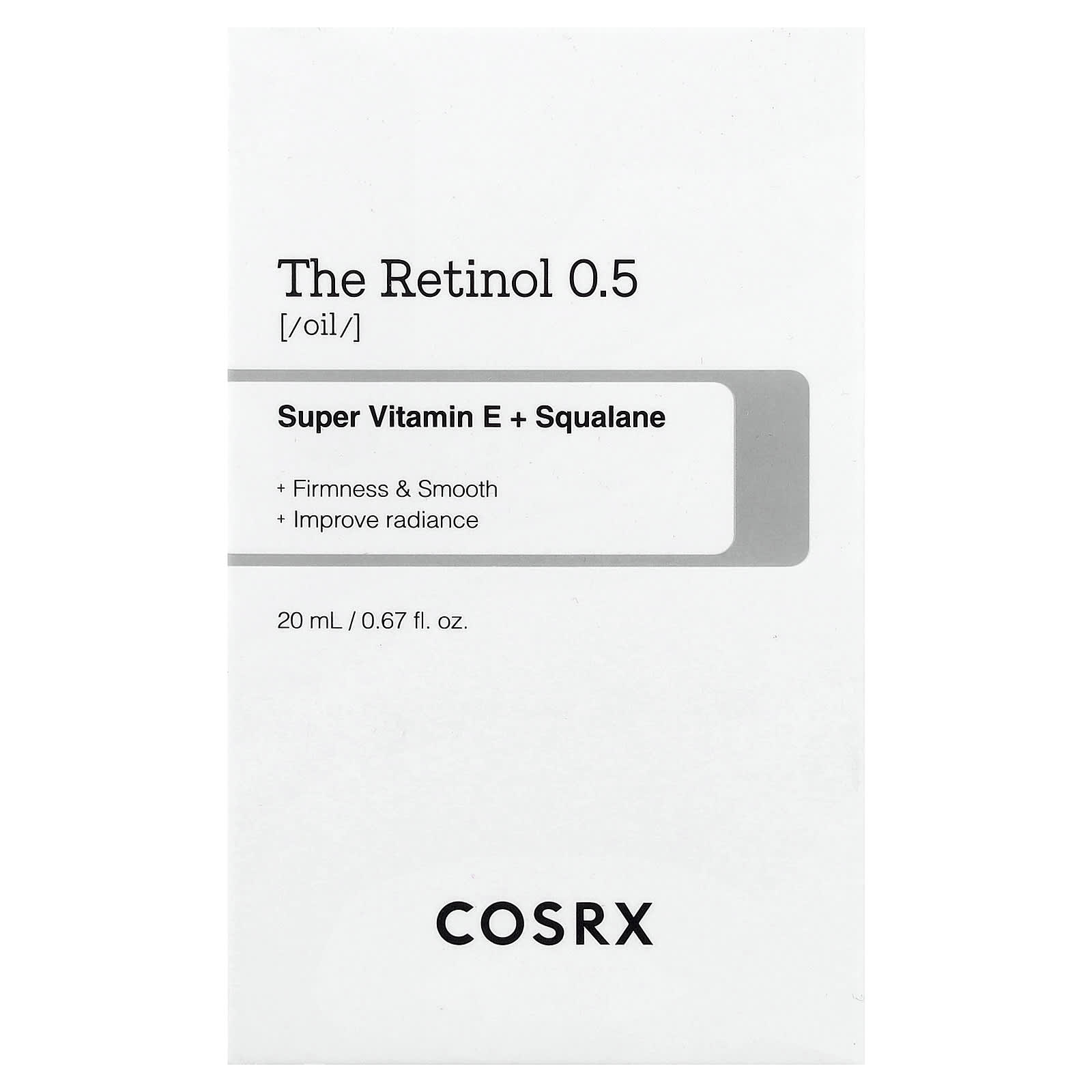 CosRx, The Retinol 0.5 Oil, 0.67 fl oz (20 ml)