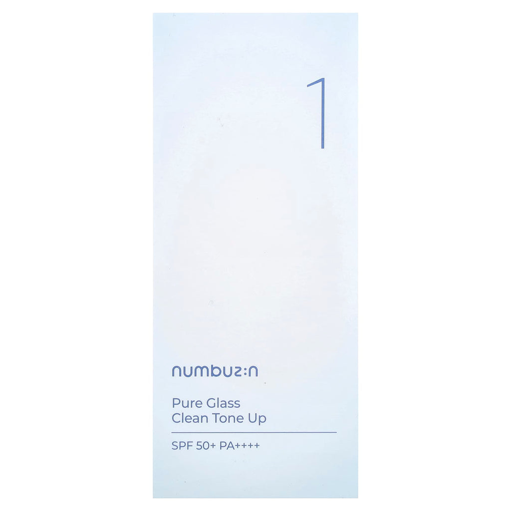 Numbuzin, No.1 Pure Glass Clean Tone Up, SPF 50+ PA++++, 1.69 fl oz (50 ml)