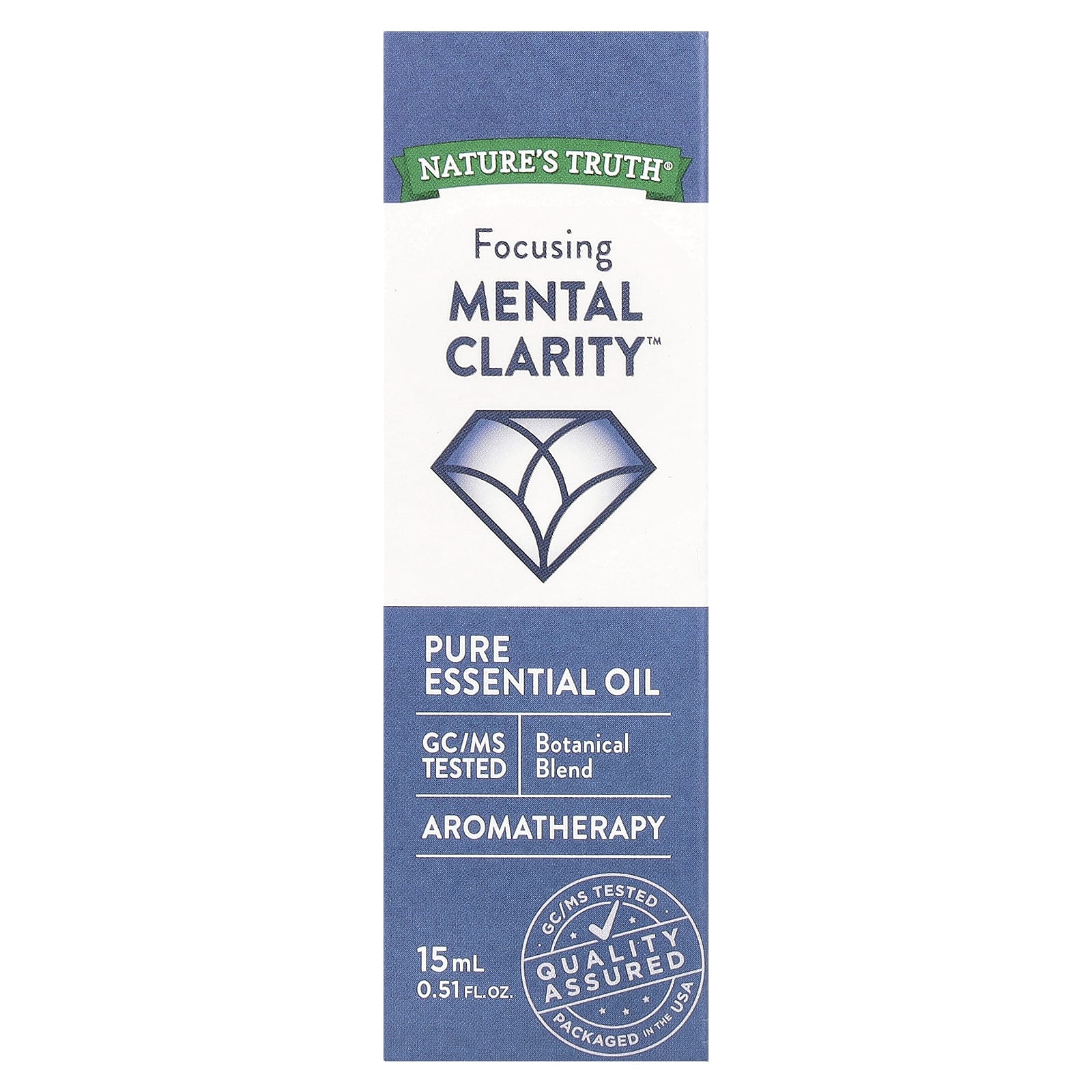 Nature's Truth, Pure Essential Oil, Focusing Mental Clarity™, 0.51 fl oz (15 ml)