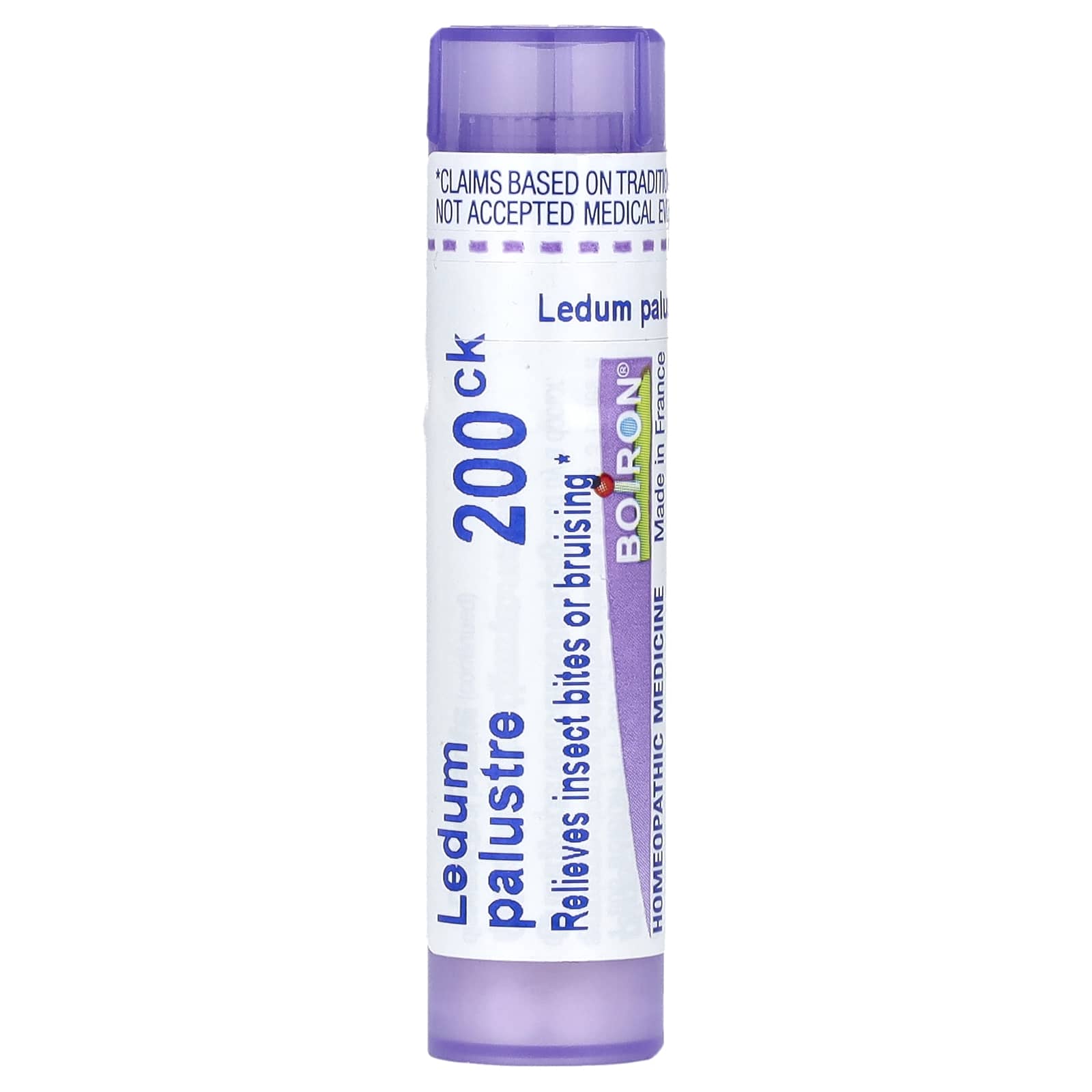Boiron, Ledum Palustre, 200CK, Bug Bite Relief, Approx 80 Pellets