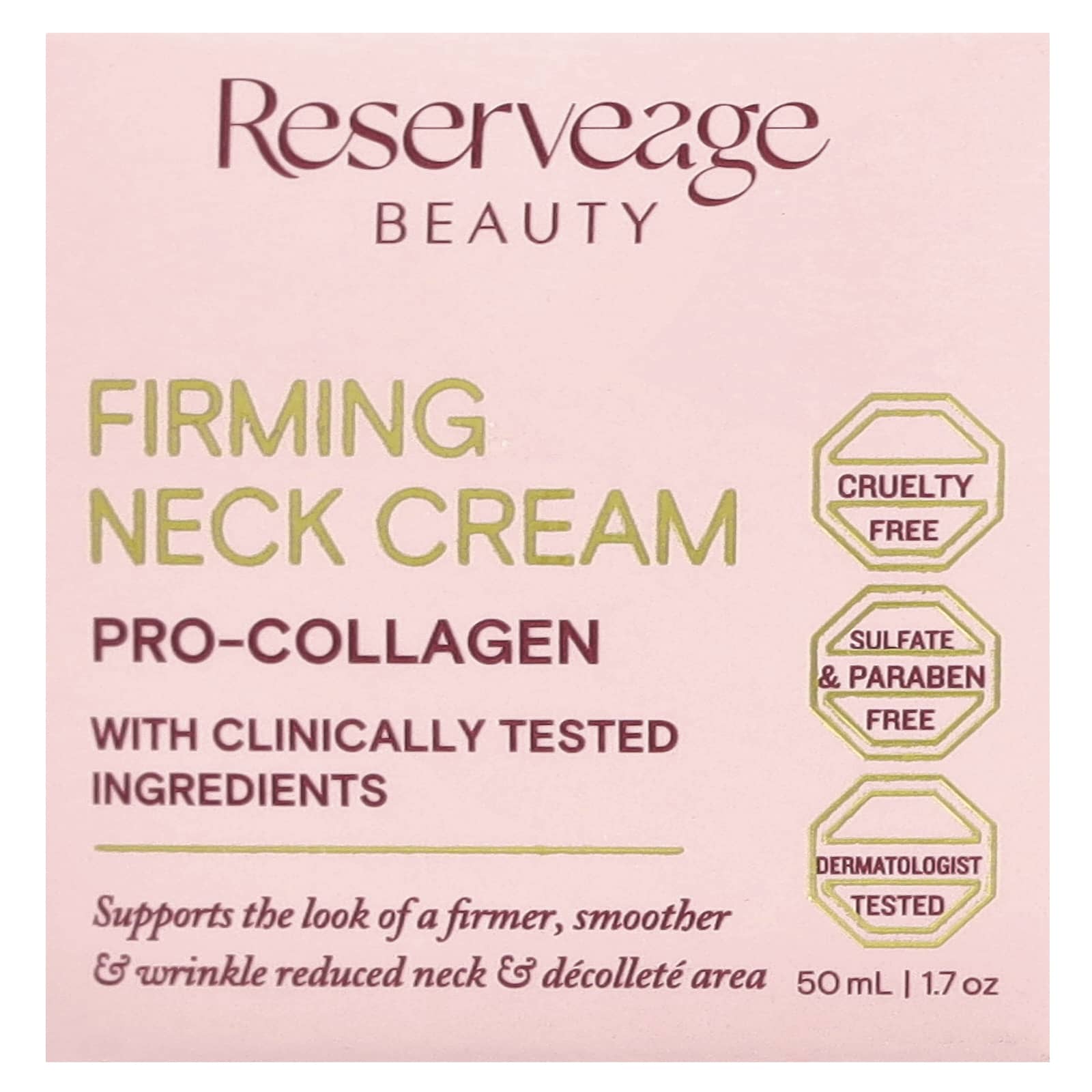 Reserveage Beauty, Firming Neck Cream, 1.7 oz (50 ml)