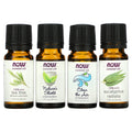 NOW Foods, Solutions, Seasonal Changes, Balancing Essential Oils Kit, 4 Bottles, 1/3 fl oz (10 ml) Each