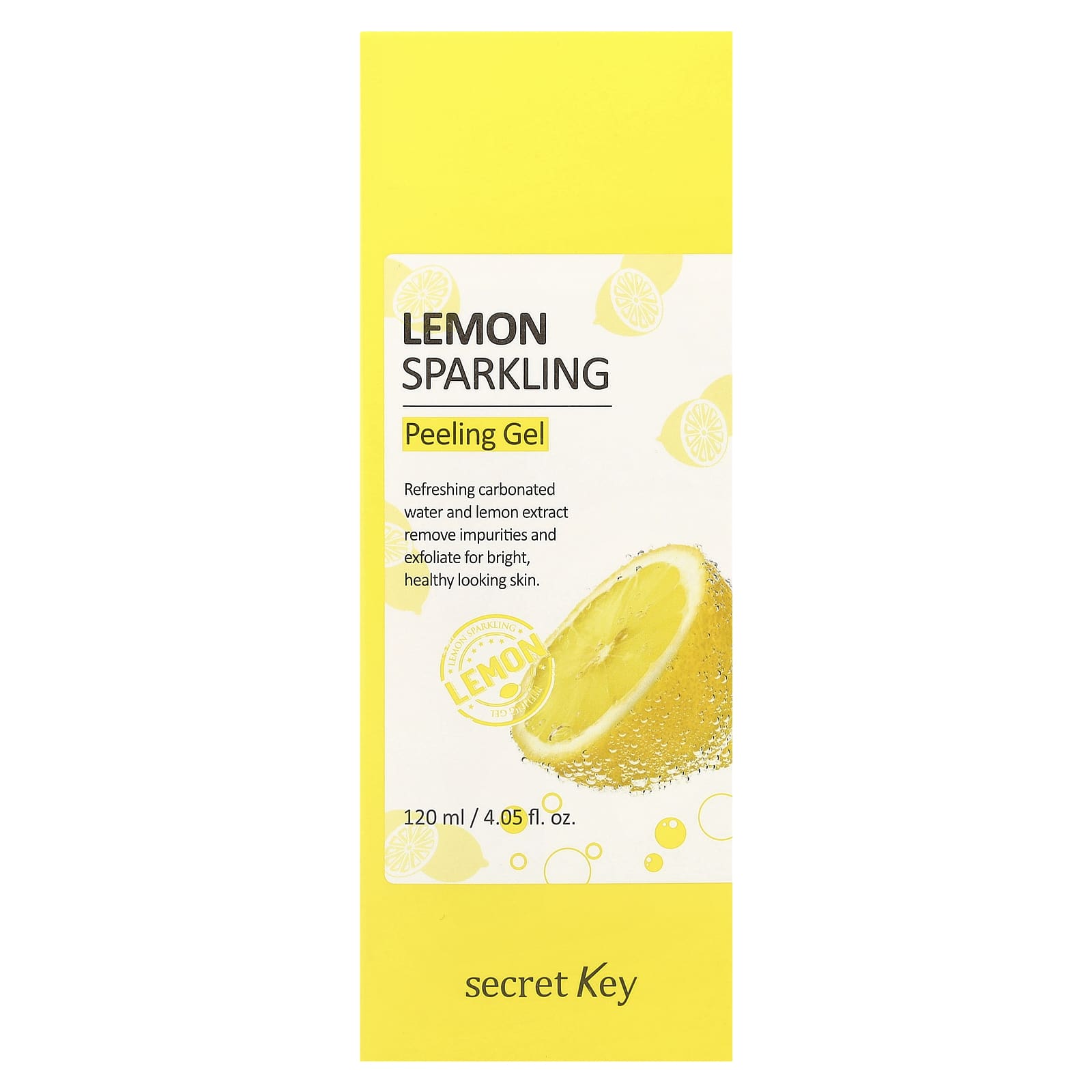 Secret Key, Lemon Sparkling Peeling Gel, 4.05 fl oz (120 ml)