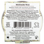 Badger, Organic Mustache Wax, 0.75 oz (21 g)