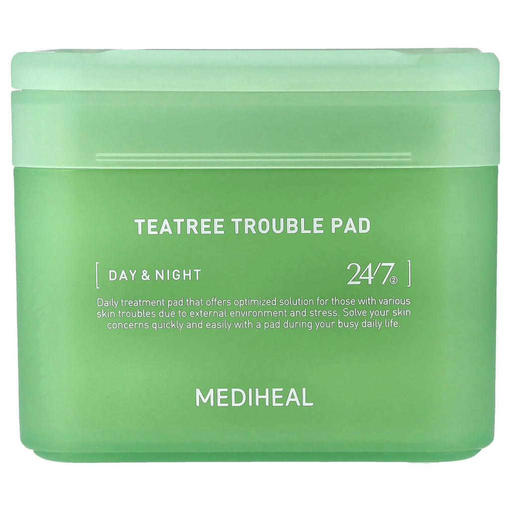 MEDIHEAL, Tea Tree Trouble Pad, 100 Pads, 5.74 fl oz (170 ml)