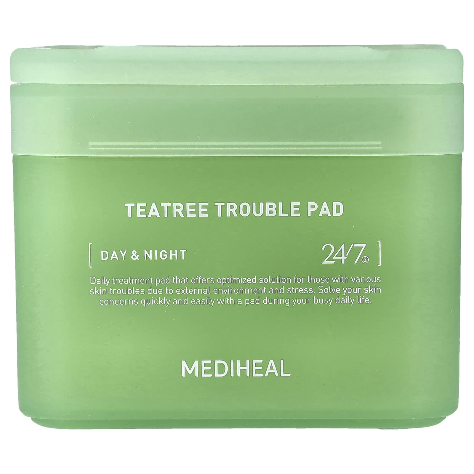MEDIHEAL, Tea Tree Trouble Pad, 100 Pads, 5.74 fl oz (170 ml)