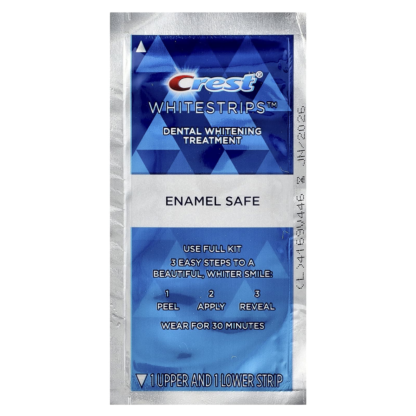 Crest, 3D Whitestrips™, Dental Whitening Kit, Noticeably White, 20 Strips