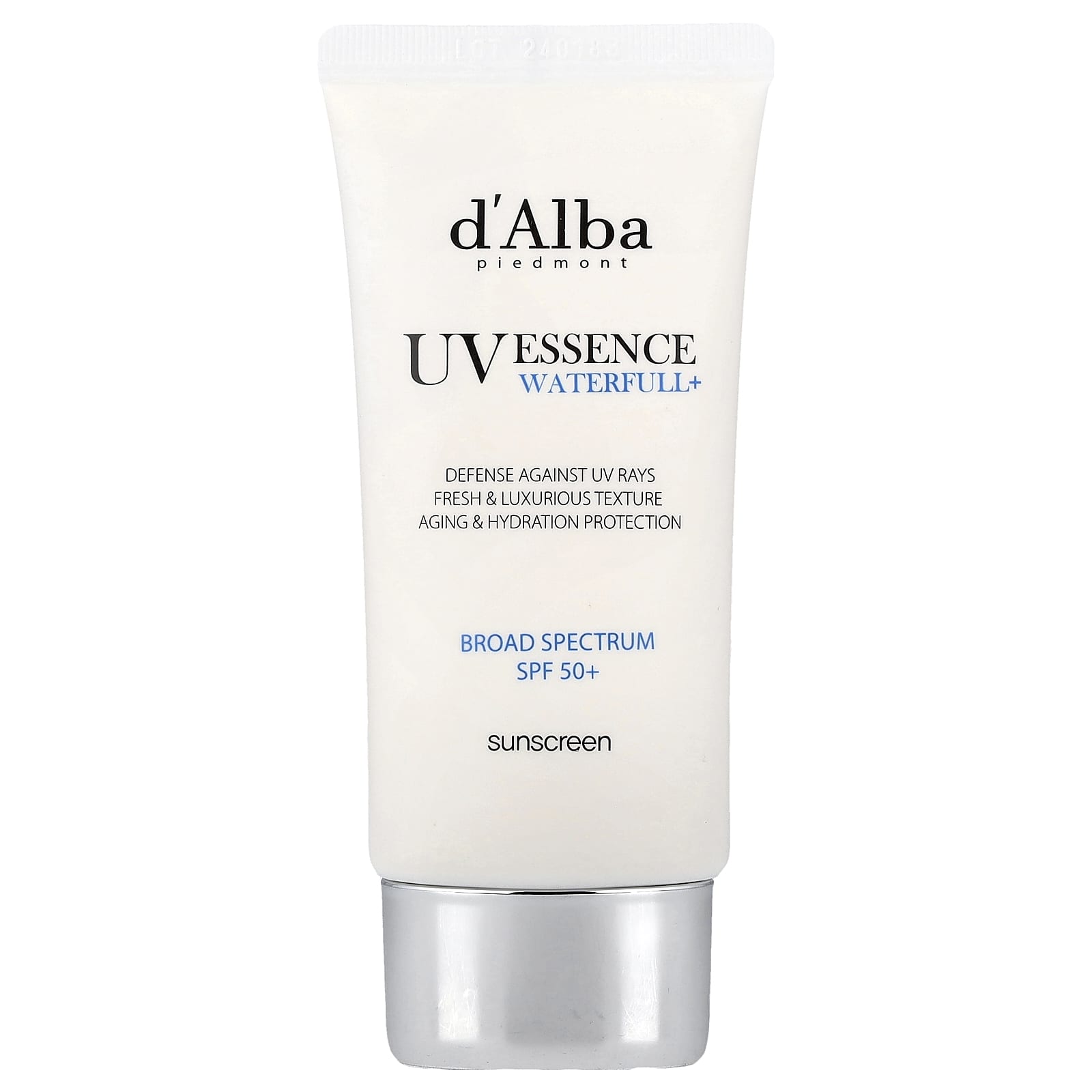 d'Alba, UV Essence Waterfull+ Sunscreen, SPF 50+, 1.69 fl oz (50 ml)