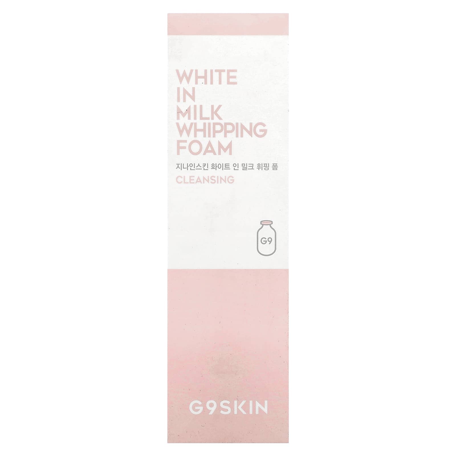 G9skin, White In Milk Whipping Foam, 4.05 fl oz (120 ml)