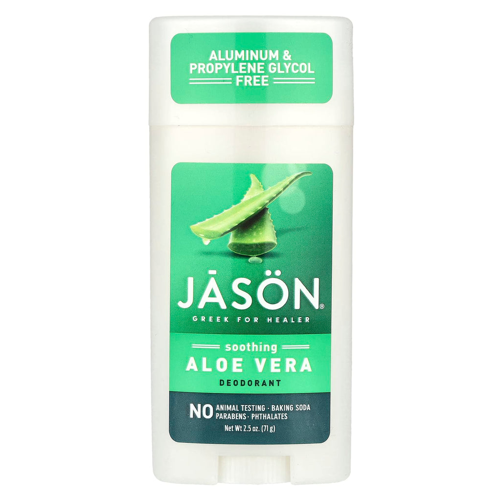 Jason Natural, Deodorant, Soothing Aloe Vera, 2.5 oz (71 g)