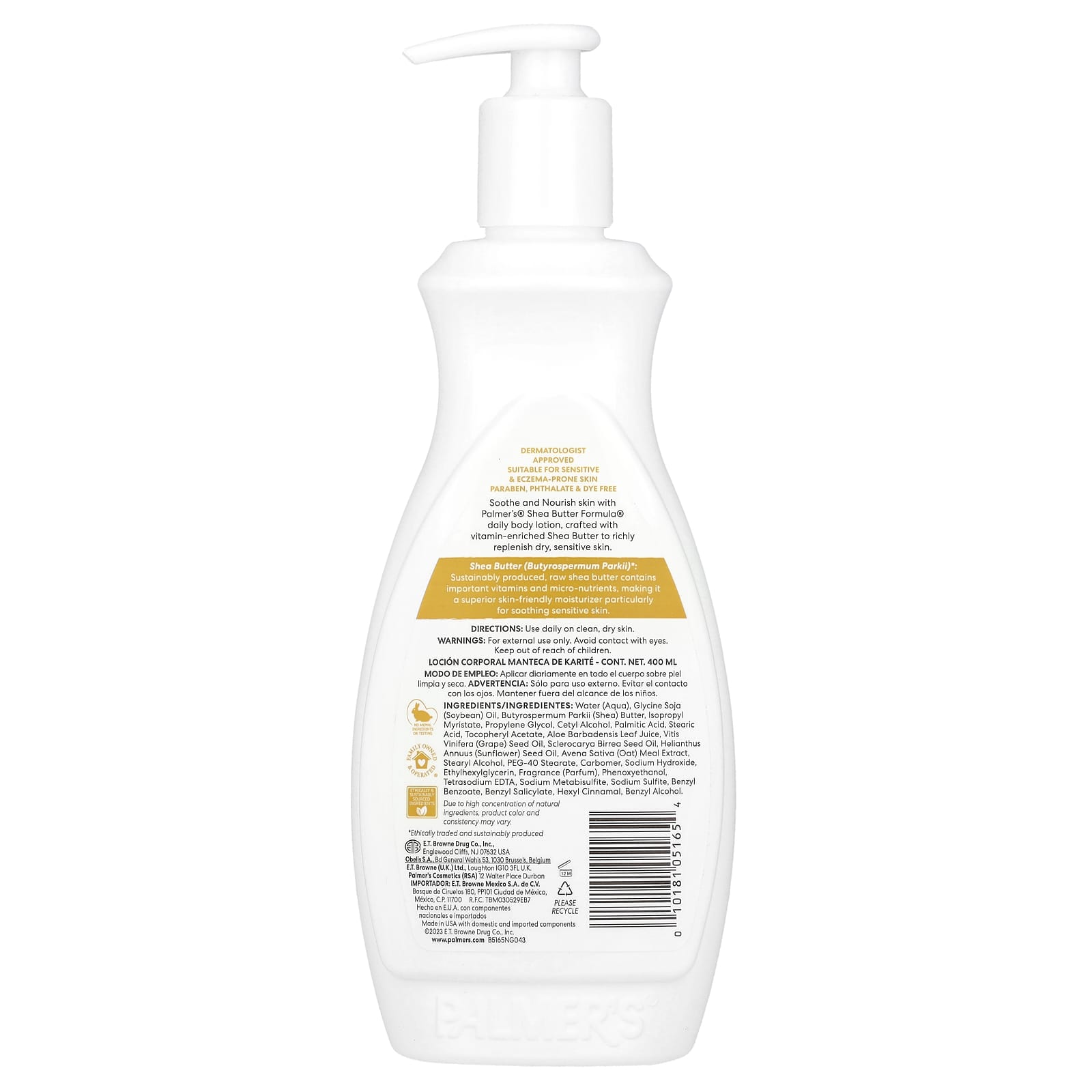 Palmer's, Shea Butter Formula® with Vitamin E, Daily Body Lotion, 13.5 fl oz (400 ml)