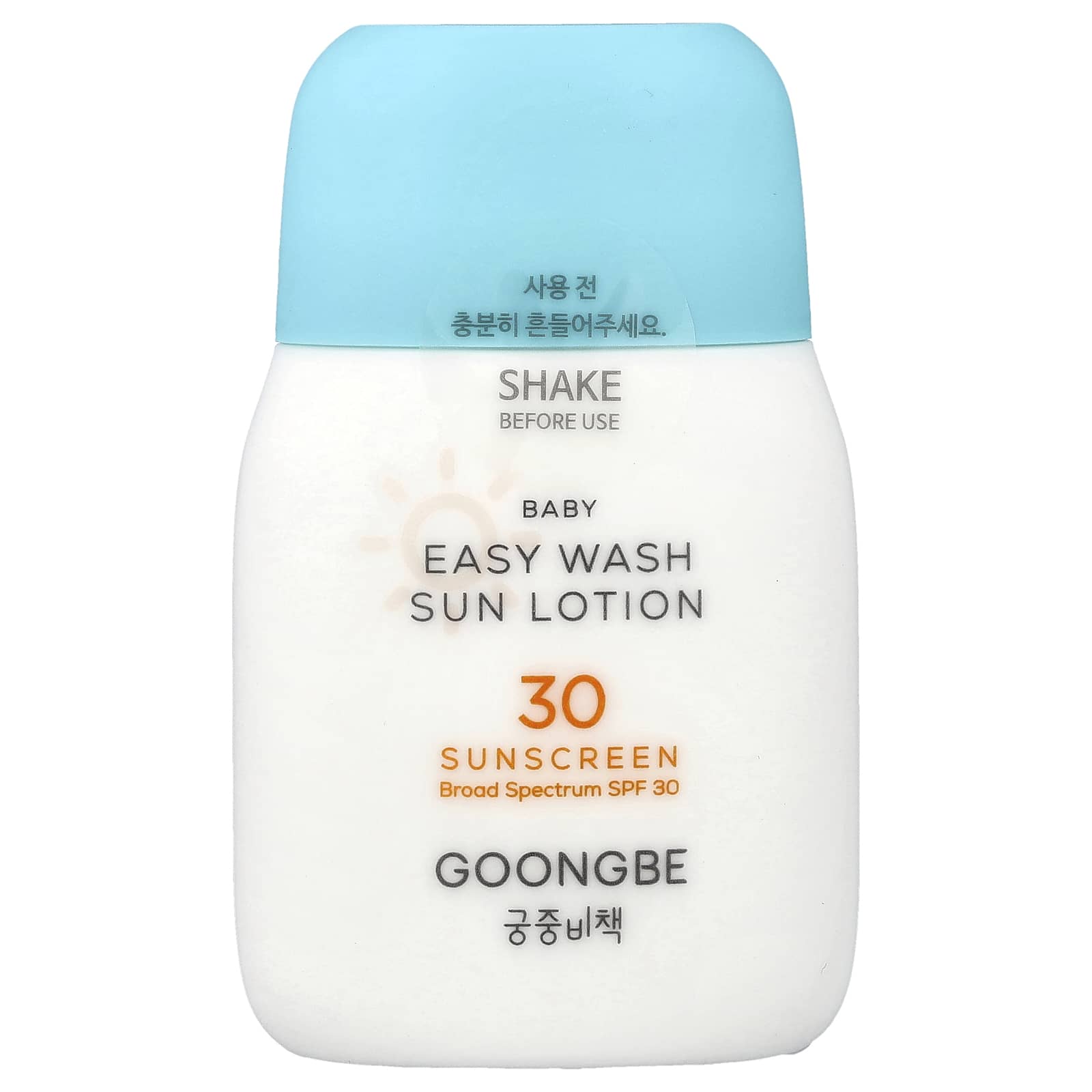 Goongbe, Baby, Easy Wash Sun Lotion Sunscreen, SPF 30, 2.11 oz (60 g)