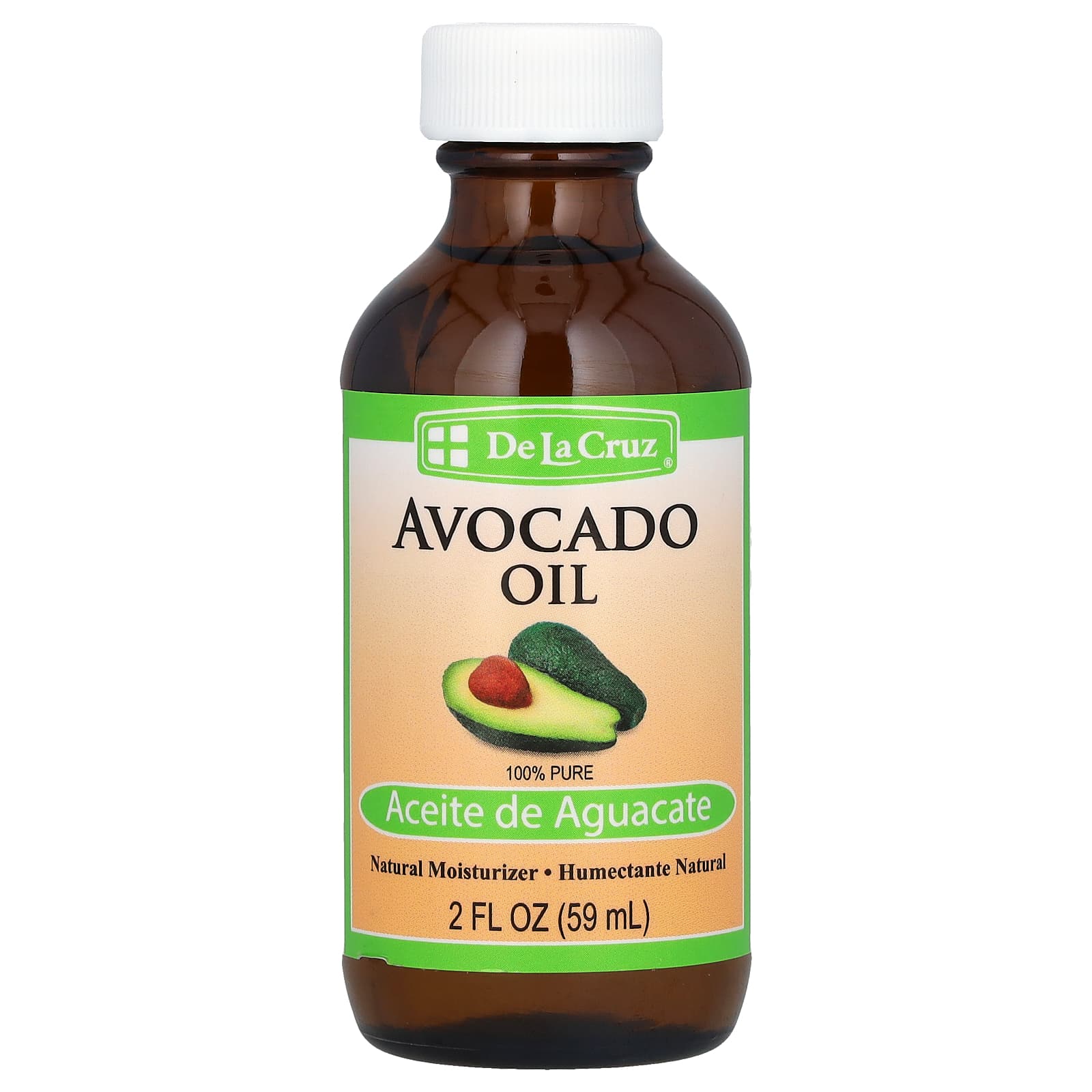 De La Cruz, 100% Pure Avocado Oil, 2 fl oz (59 ml)