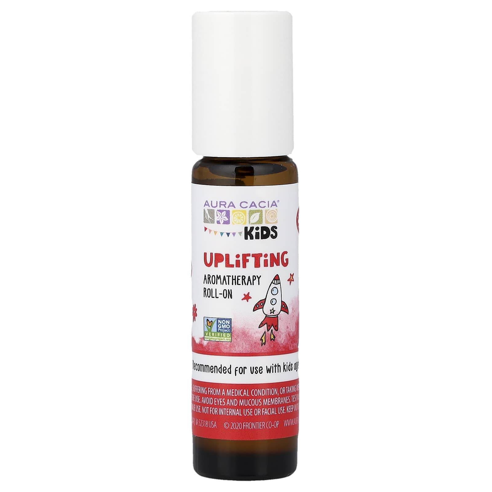 Aura Cacia, Kids, Aromatherapy Roll-On, Uplifting, 0.31 fl oz (9.2 ml)