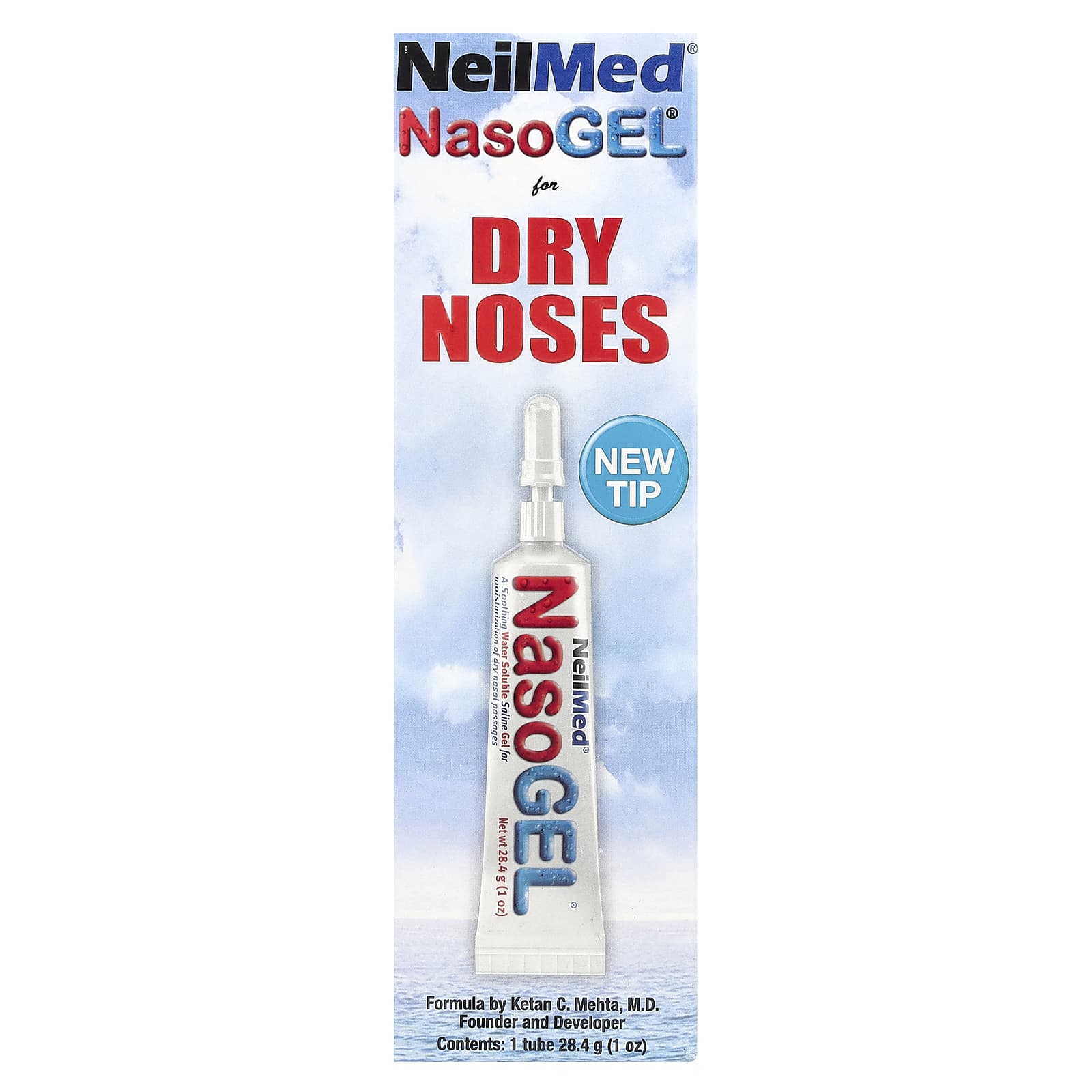 NeilMed, NasoGel® for Dry Noses, 1 oz (28.4 g)