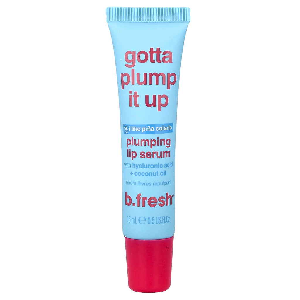 b.fresh, Plumping Lip Serum, I Like Pina Colada, 0.5 fl oz (15 ml)