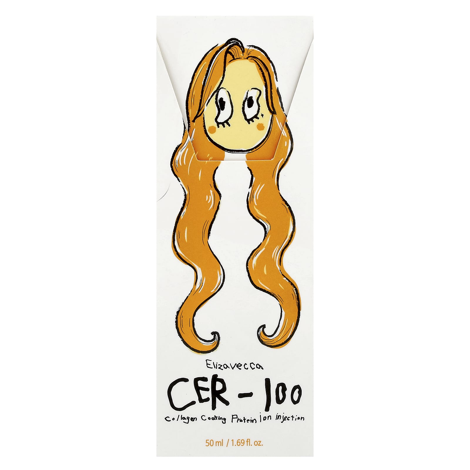 Elizavecca, CER-100 Collagen Coating Protein Ion Injection, 1.69 fl oz (50 ml)