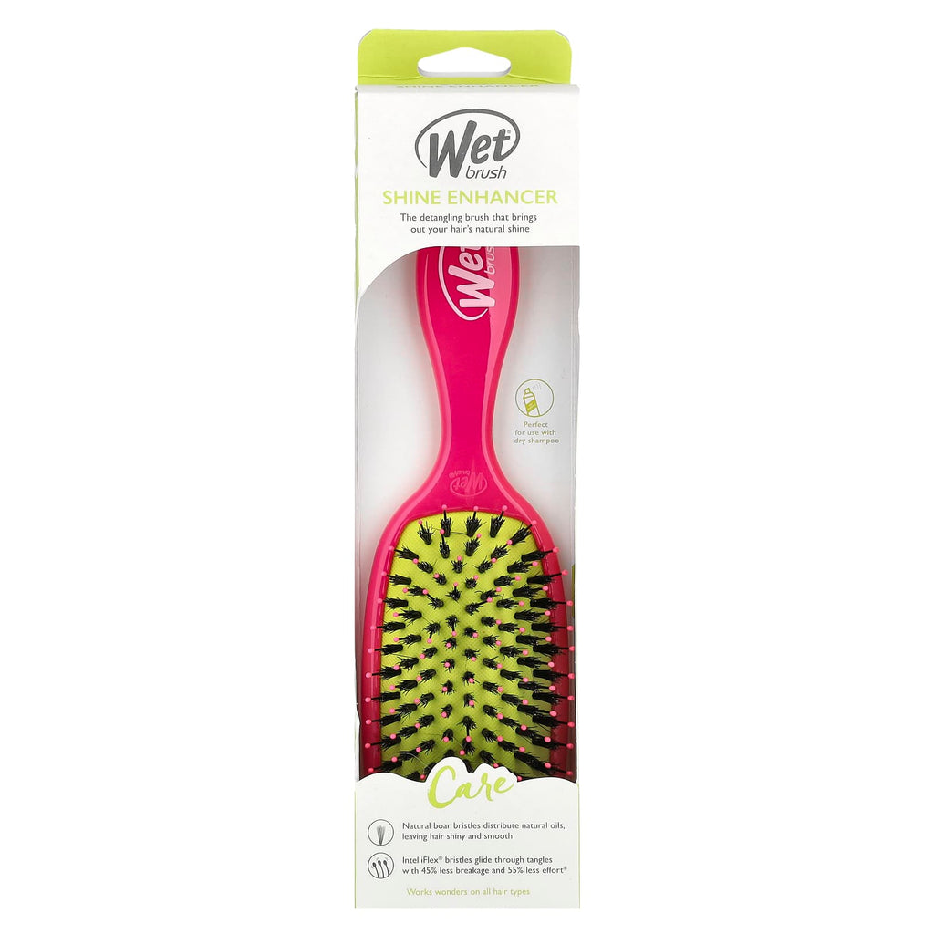 Wet Brush, Shine Enhancer Brush, Care, Pink, 1 Brush
