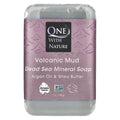 One with Nature, Dead Sea Mineral Bar Soap, Volcanic Mud, 7 oz (198 g)