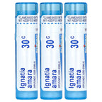 Boiron, Ignatia Amara, Meltaway Pellets, 30C, 3 Tubes, 80 Pellets Each