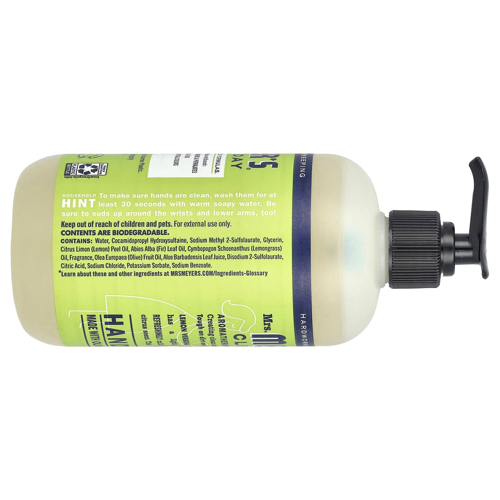 Mrs. Meyers Clean Day, Hand Soap, Lemon Verbena , 12.5 fl oz (370 ml)