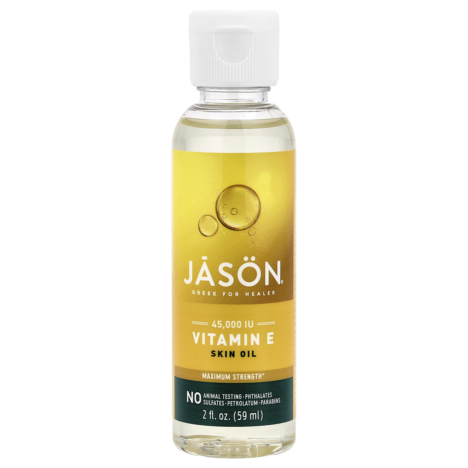 Jason Natural, Vitamin E Skin Oil, Maximum Strength, 2 fl oz (59 ml)