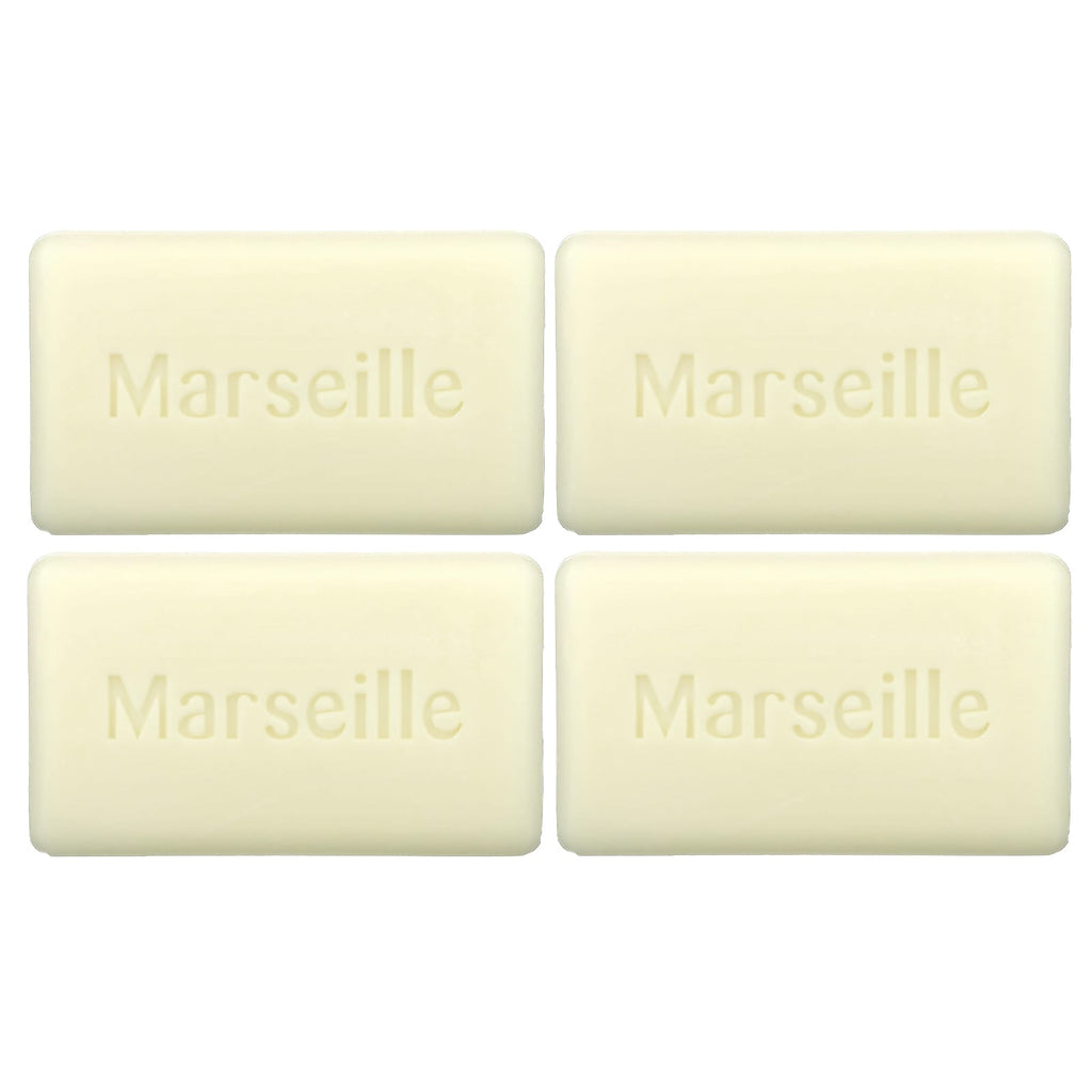 A La Maison de Provence, Hand & Body Bar Soap, Oat Milk, 4 Bars, 3.5 oz (100 g) Each