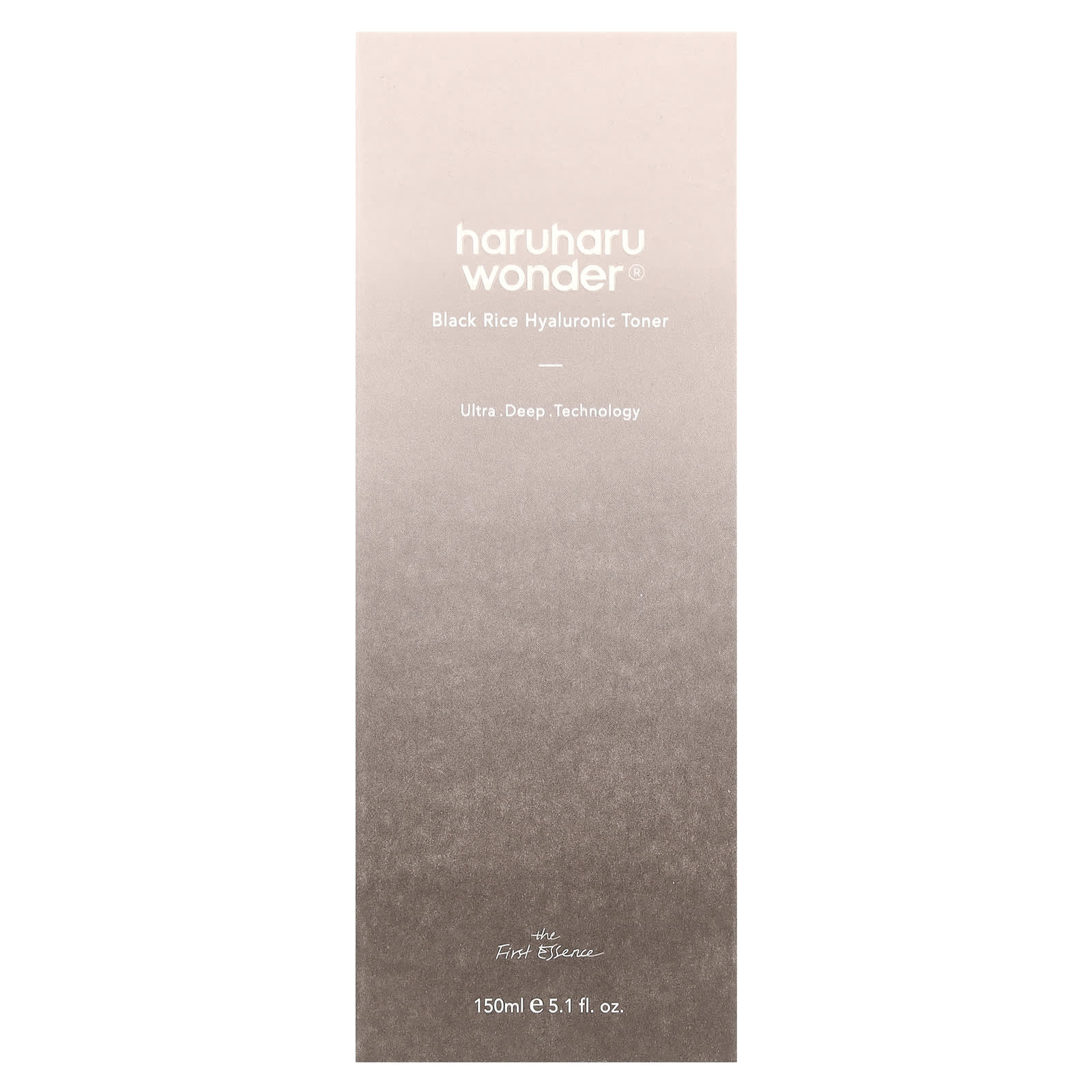 Haruharu, Wonder®, Black Rice Hyaluronic Toner, 5.1 fl oz (150 ml)