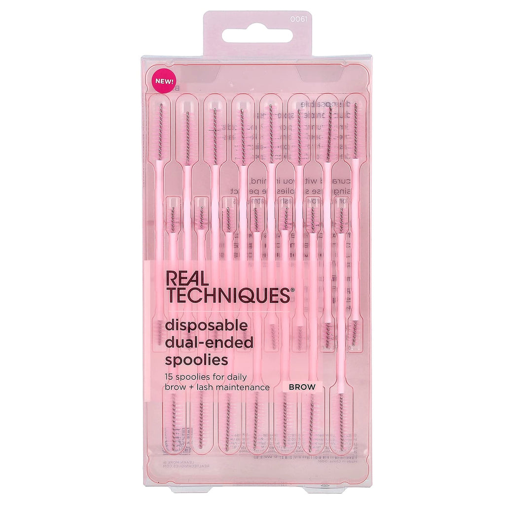 Real Techniques, Disposable Dual-Ended Spoolies, 15 Spoolies