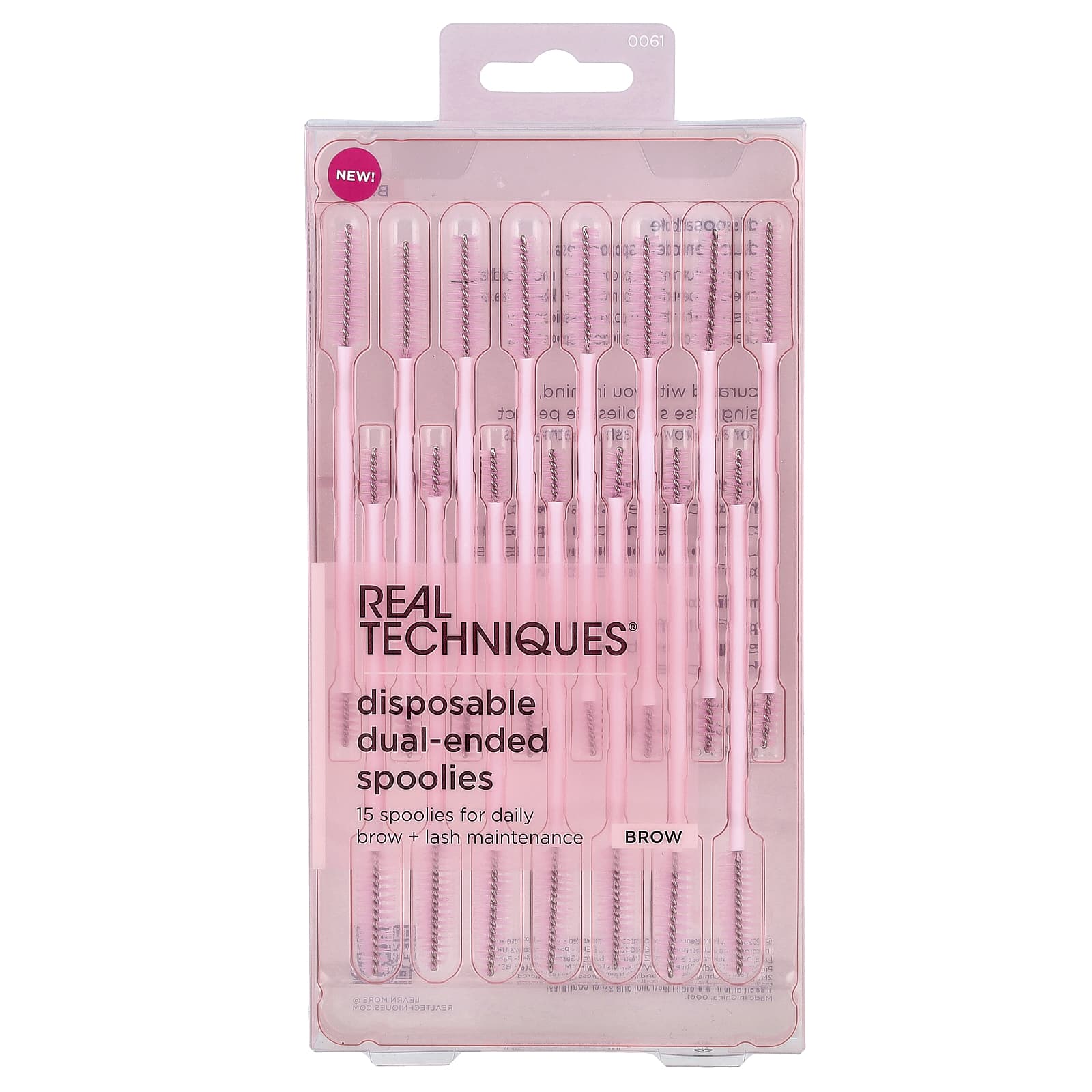 Real Techniques, Disposable Dual-Ended Spoolies, 15 Spoolies