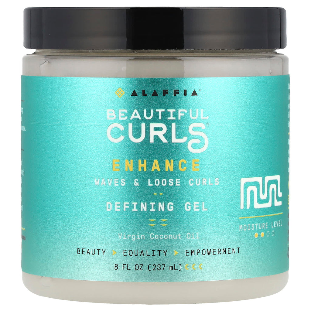 Alaffia, Beautiful Curls®, Enhance, Defining Gel, Waves & Loose Curls, 8 fl oz (237 ml)