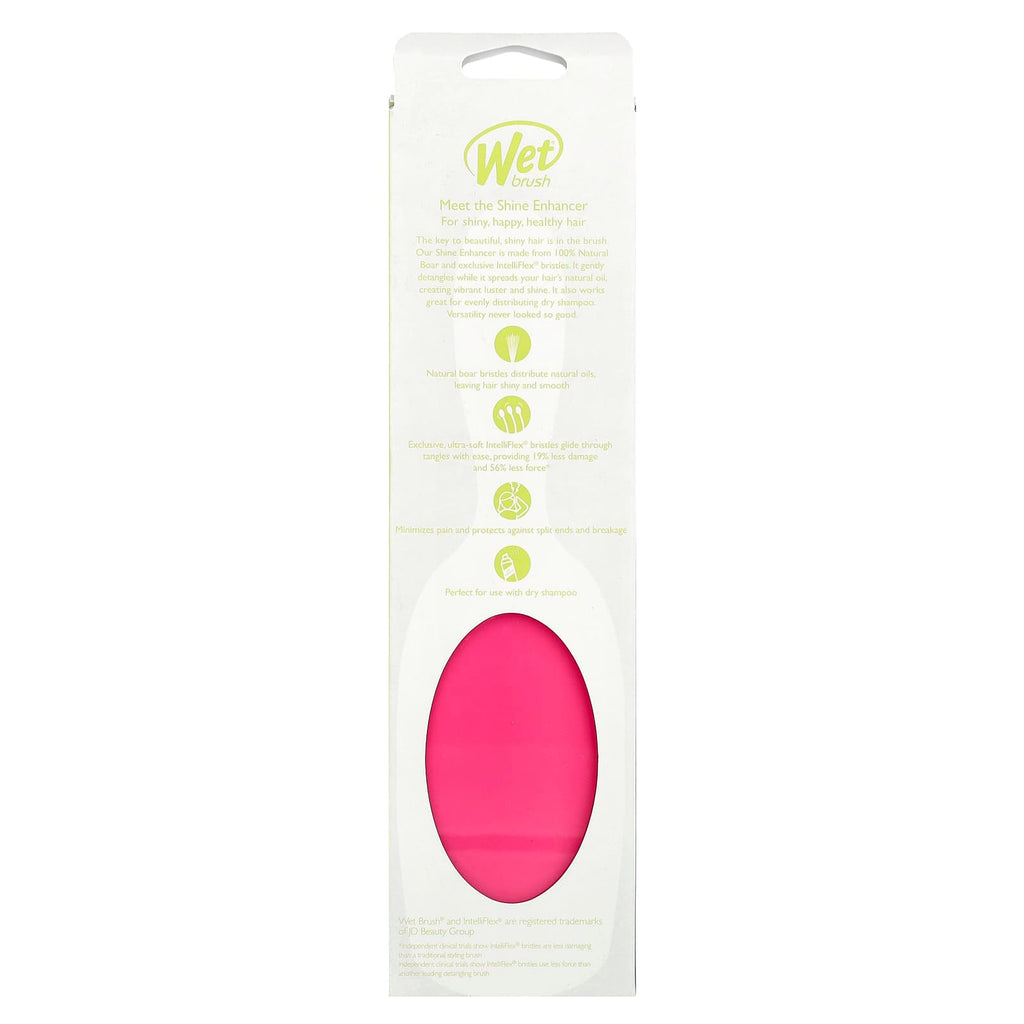 Wet Brush, Shine Enhancer Brush, Care, Pink, 1 Brush