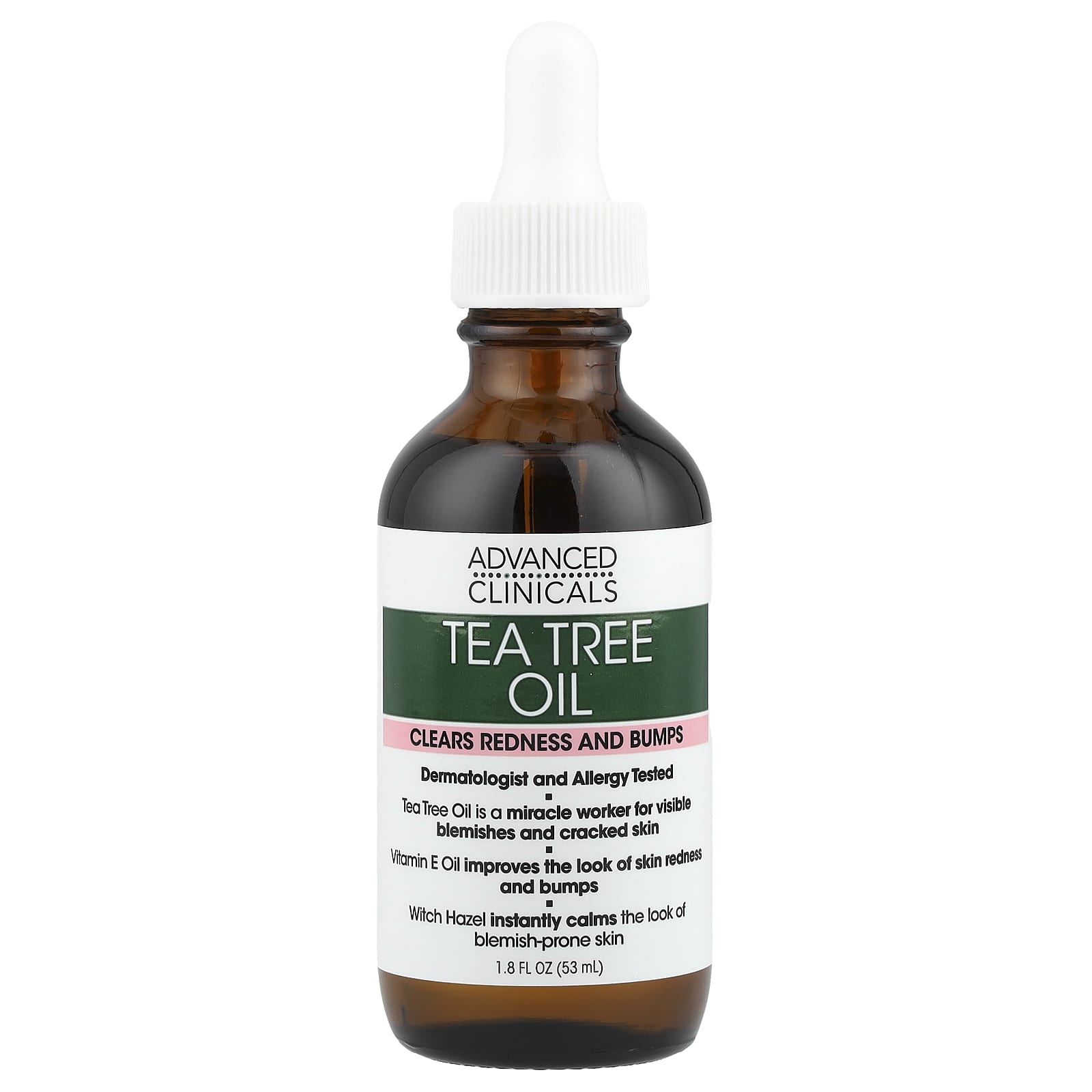 Advanced Clinicals, Tea Tree Oil, 1.8 fl oz (53 ml)