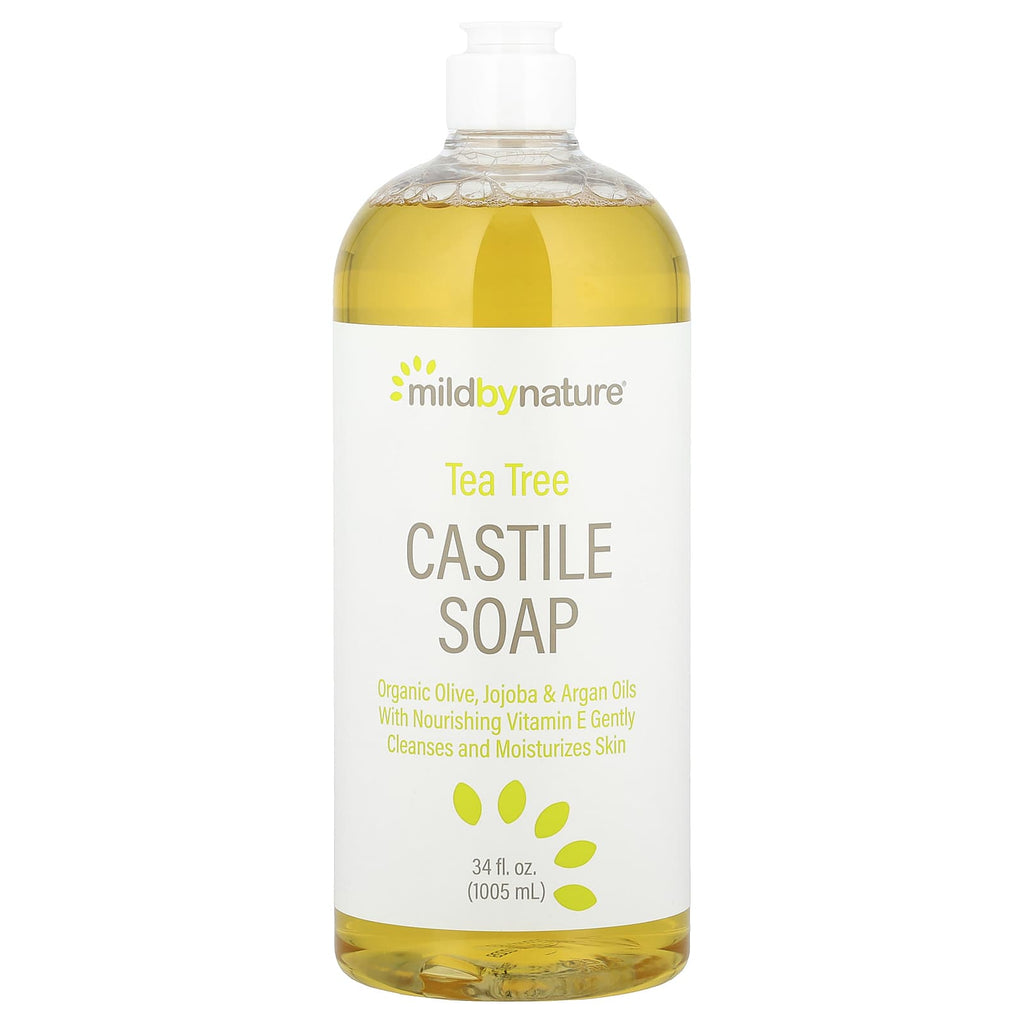 Mild By Nature, Tea Tree Castile Soap, 34 fl oz (1,005 ml)