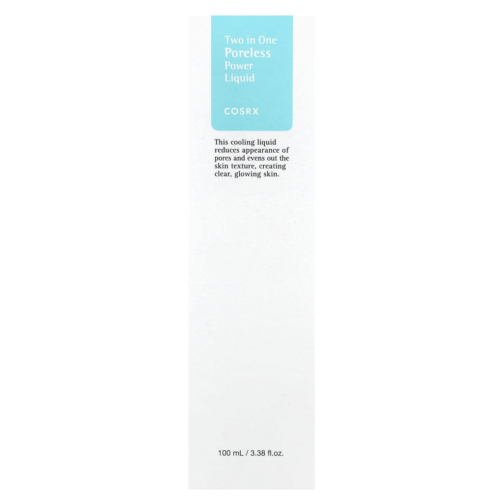 CosRx, Two in One Poreless Power Liquid, 3.38 fl oz (100 ml)