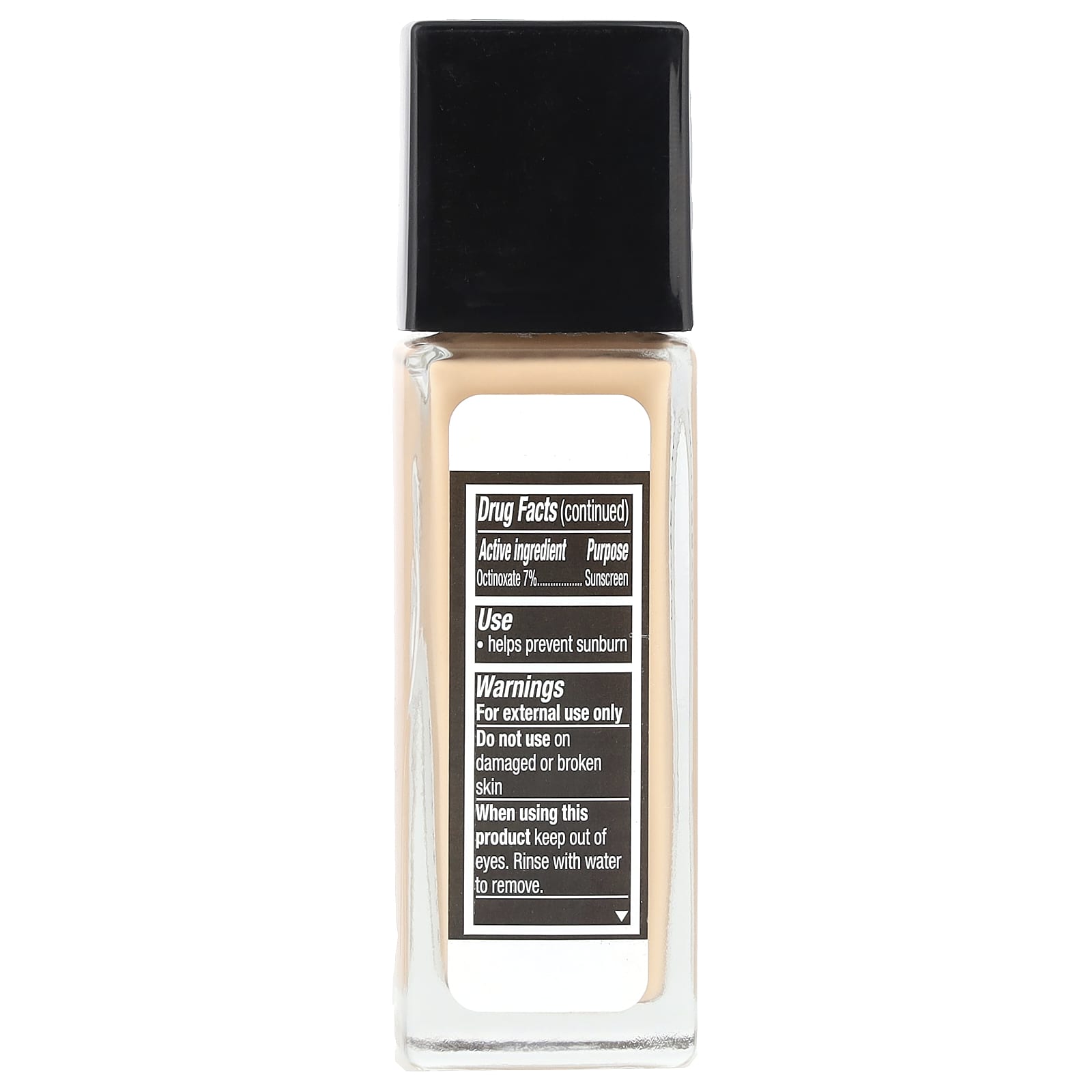 Maybelline, Fit Me, Dewy + Smooth Foundation, SPF 18, 120 Classic Ivory, 1 fl oz (30 ml)
