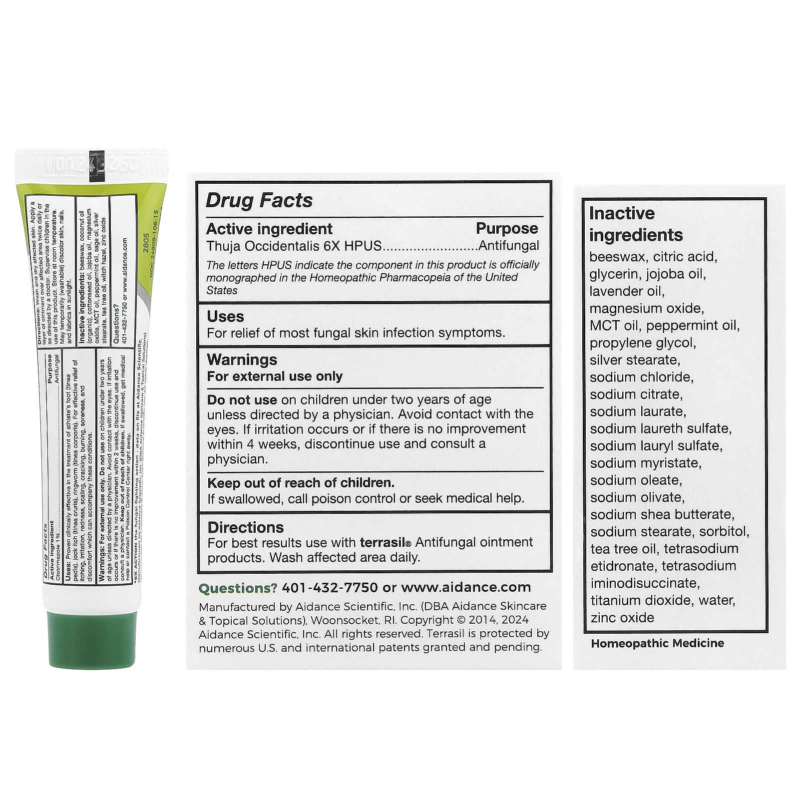Terrasil, Antifungal Treatment Kit, 2 Piece Kit
