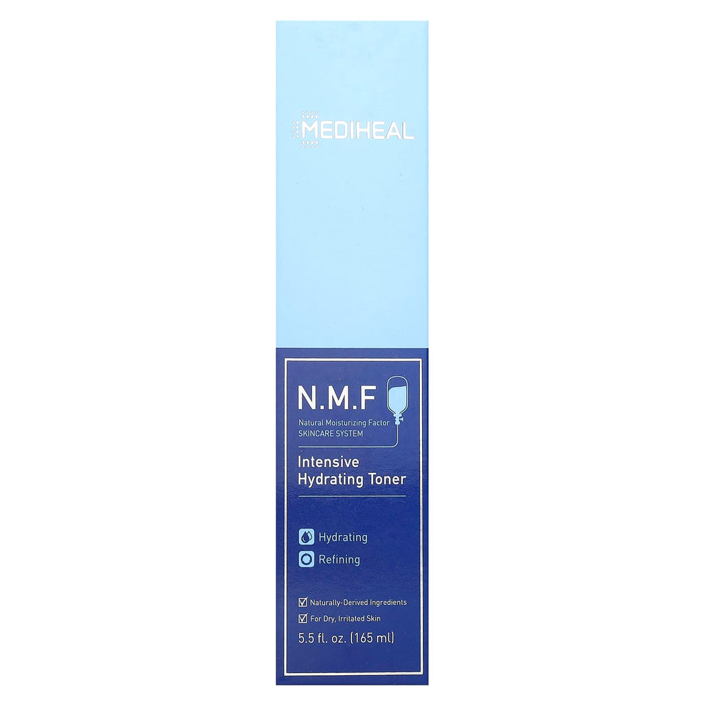 MEDIHEAL, N.M.F Intensive Hydrating Toner, For Dry, Irritated Skin, 5.5 fl oz (165 ml)
