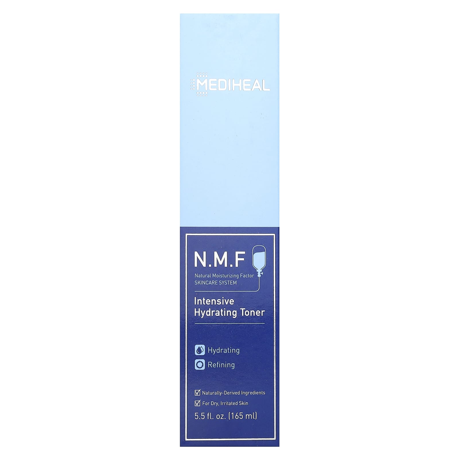 MEDIHEAL, N.M.F Intensive Hydrating Toner, For Dry, Irritated Skin, 5.5 fl oz (165 ml)