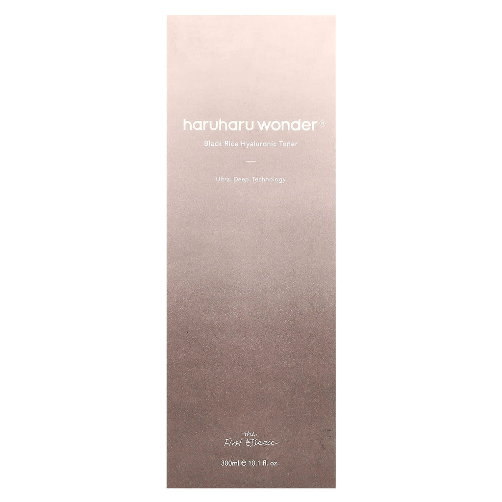 Haruharu, Wonder®, Black Rice Hyaluronic Toner, 10.1 fl oz (300 ml)