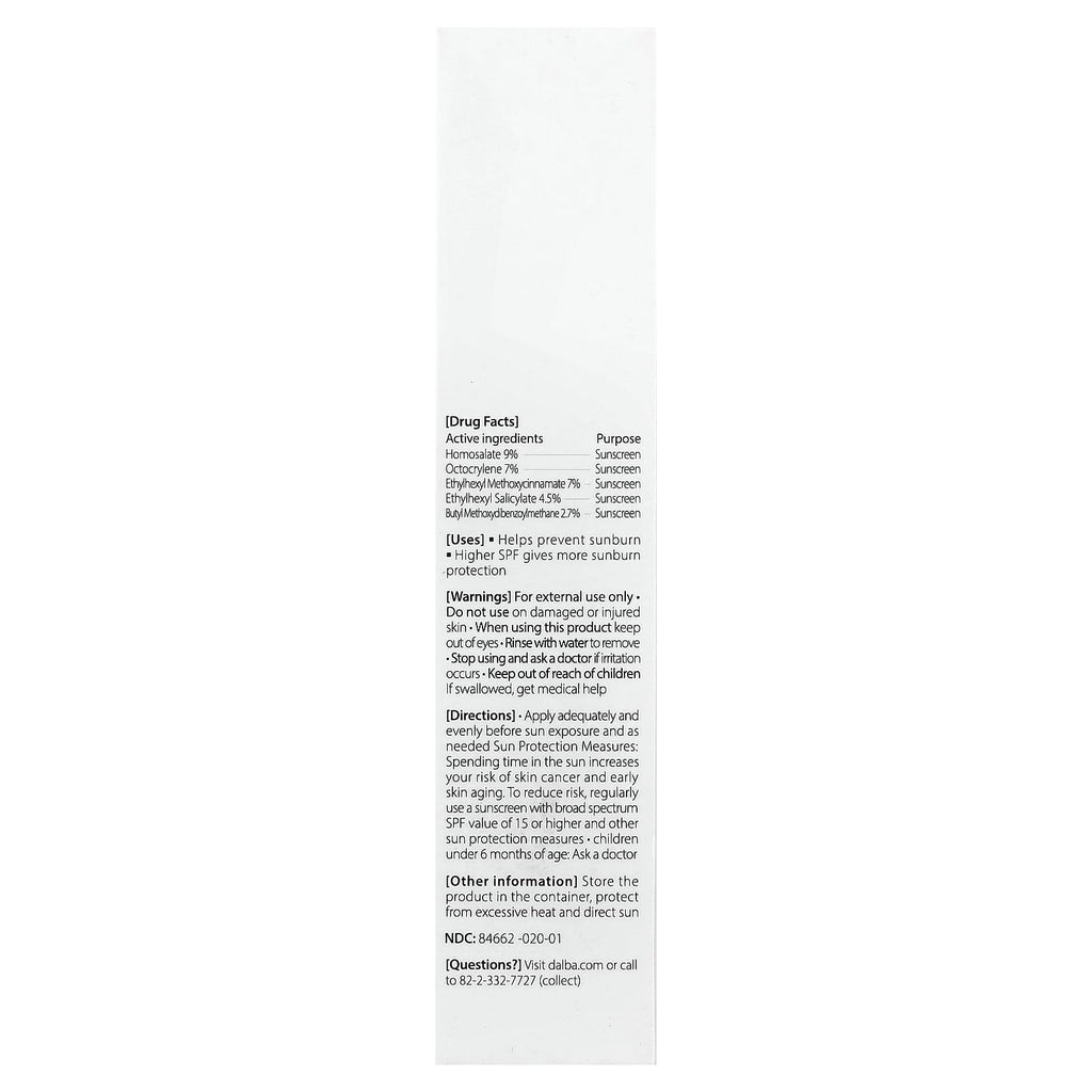 d'Alba, UV Essence Waterfull+ Sunscreen, SPF 50+, 1.69 fl oz (50 ml)