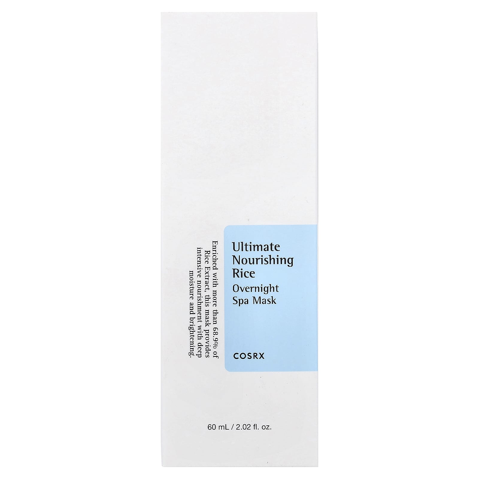 CosRx, Ultimate Nourishing Rice, Overnight Spa Beauty Mask, 2.02 fl oz (60 ml)
