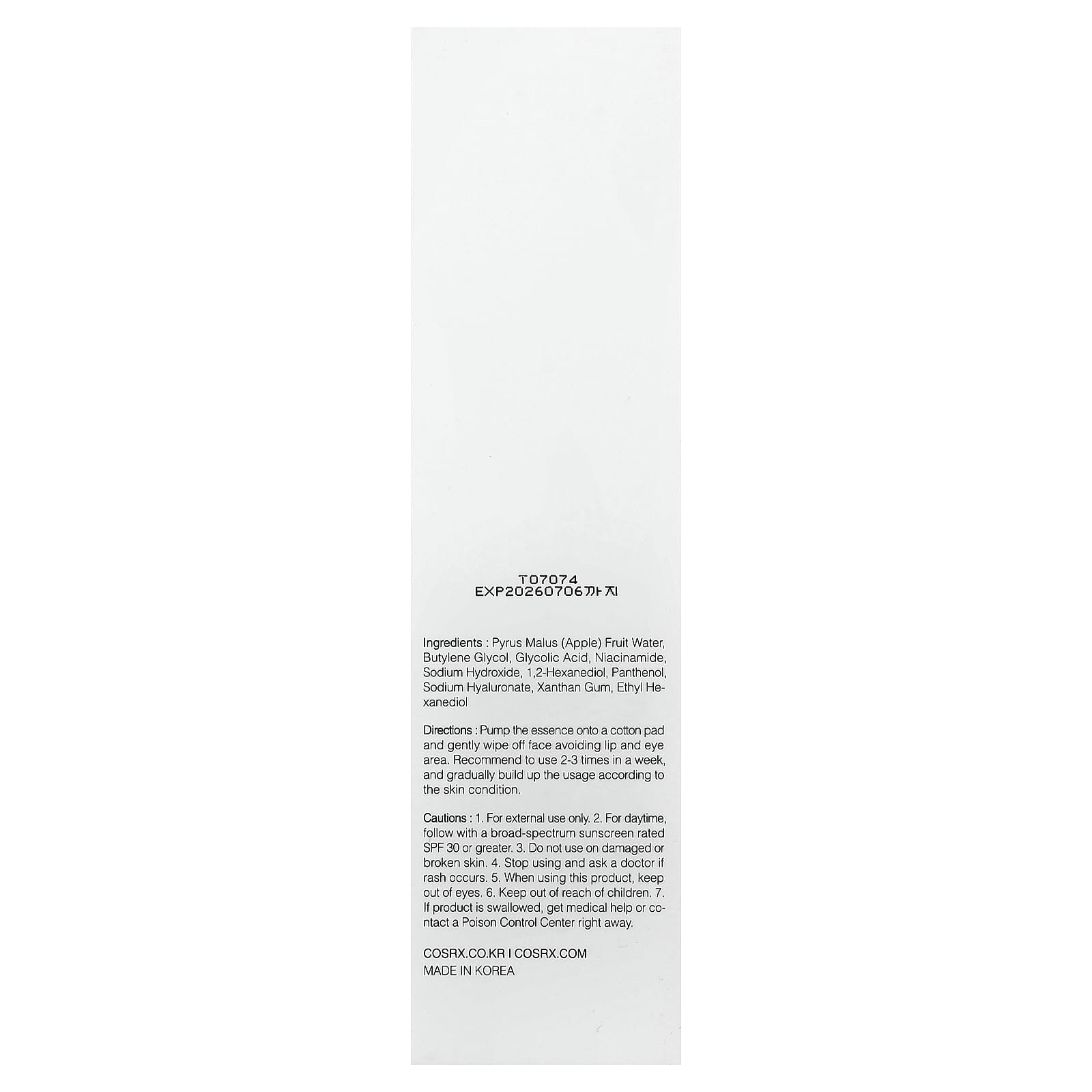 CosRx, AHA 7 Whitehead Power Liquid, 3.38 fl oz (100 ml)