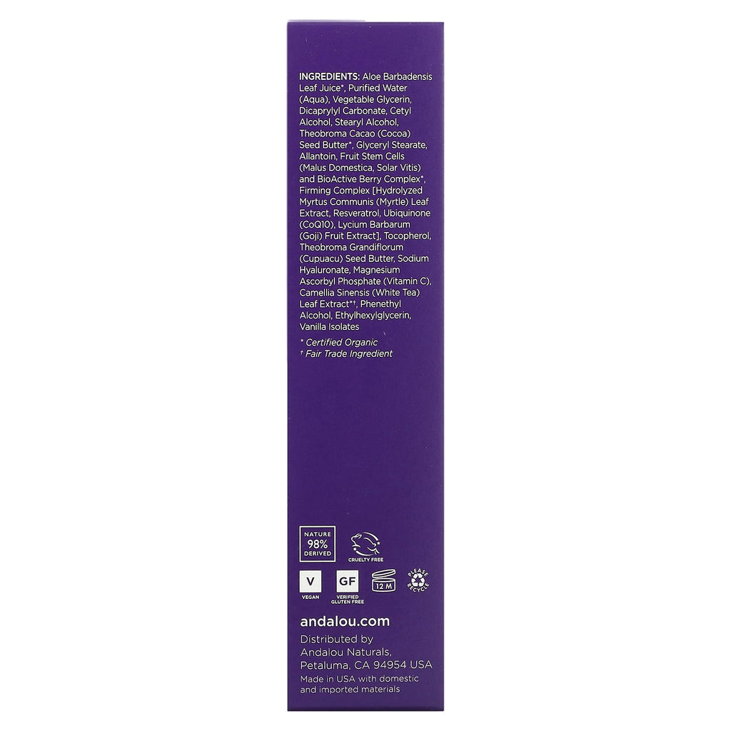 Andalou Naturals, Deep Wrinkle Dermal Filler, Age Defying, 0.6 fl oz (18 ml)